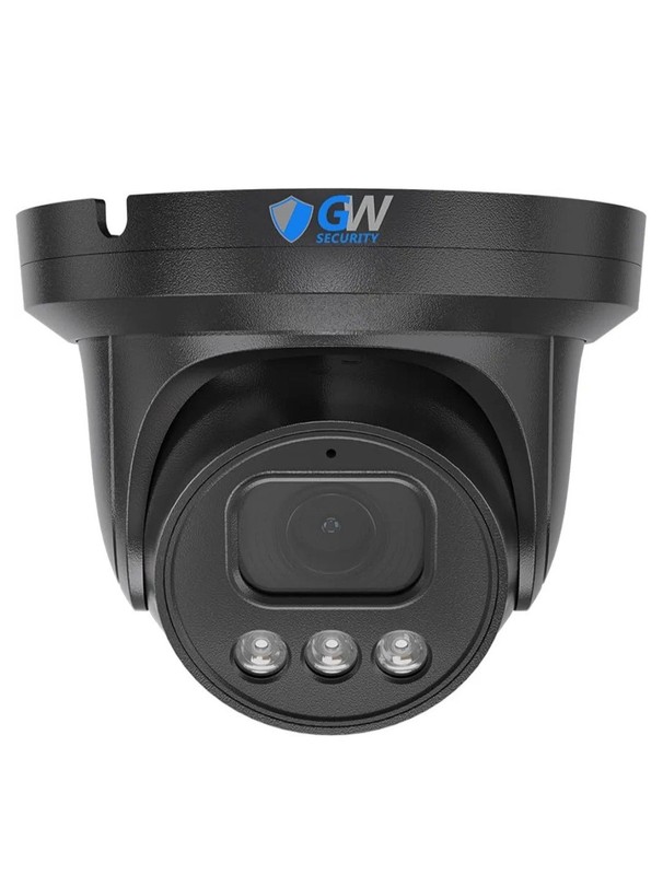 GW Security 12MP 6K PoE IP Turret Camera GW1263401M AI Detection Indoor Outdoor