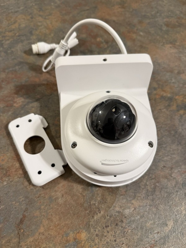 Used Wall Mount Speco O4P4 H.265 Mini Dome AI IP Camera, IR gallery