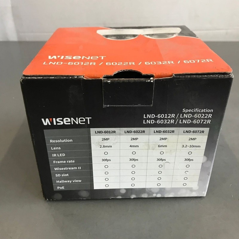 Wisenet LND-6020R Indoor Full HD Network Camera Dome gallery
