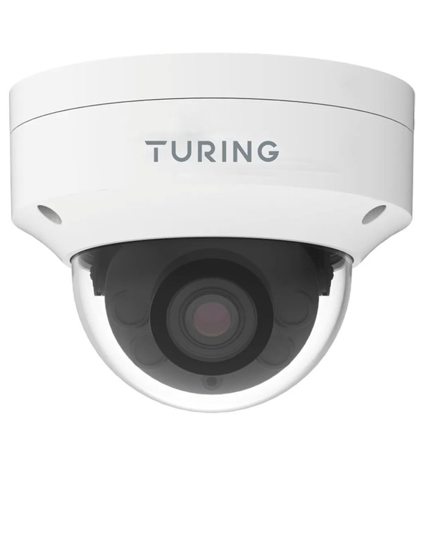 Turing TI-NMD04AV3 4MP Dome IP Camera 2.7-13.5mm Lens PoE Outdoor/Indoor