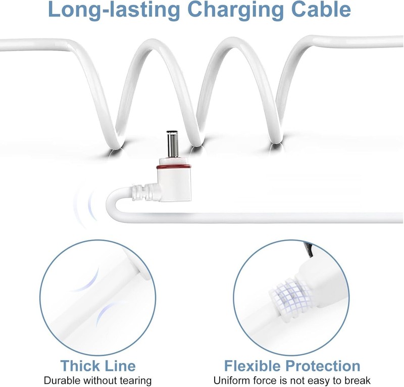25FT Power Cord and Adapter Compatible with Ring Spotlight Cam Plus/Pro(Battery) gallery
