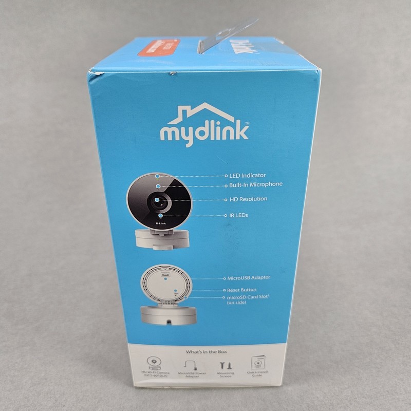 D-Link DCS-8010LH HD Wi-Fi Indoor Security Camera - White - New gallery