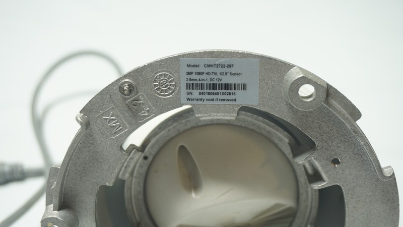 LTS CMHT2722-28T TVI 2MP HD 2.8MM WIDE LENS IR TURRET SURVEILLANCE CAMERA AS-IS gallery