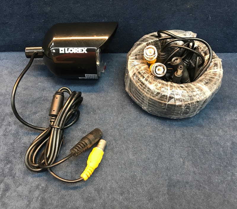 NEW – Lorex Outdoor IR Bullet Camera MC6930R w/ 60 ft. BNC Cable, Night Vision