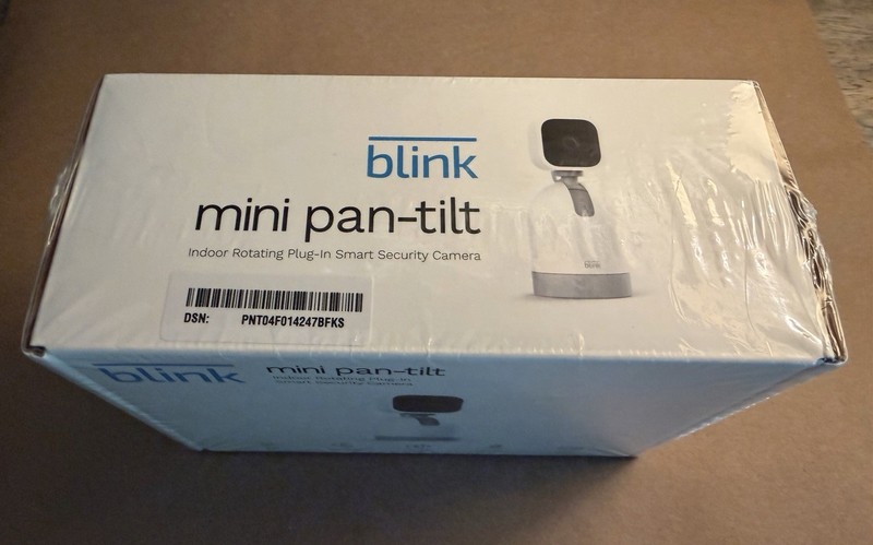 Blink Mini Pan-Tilt Rotating Indoor Plug-in Smart Security Camera, NEW/SEALED gallery