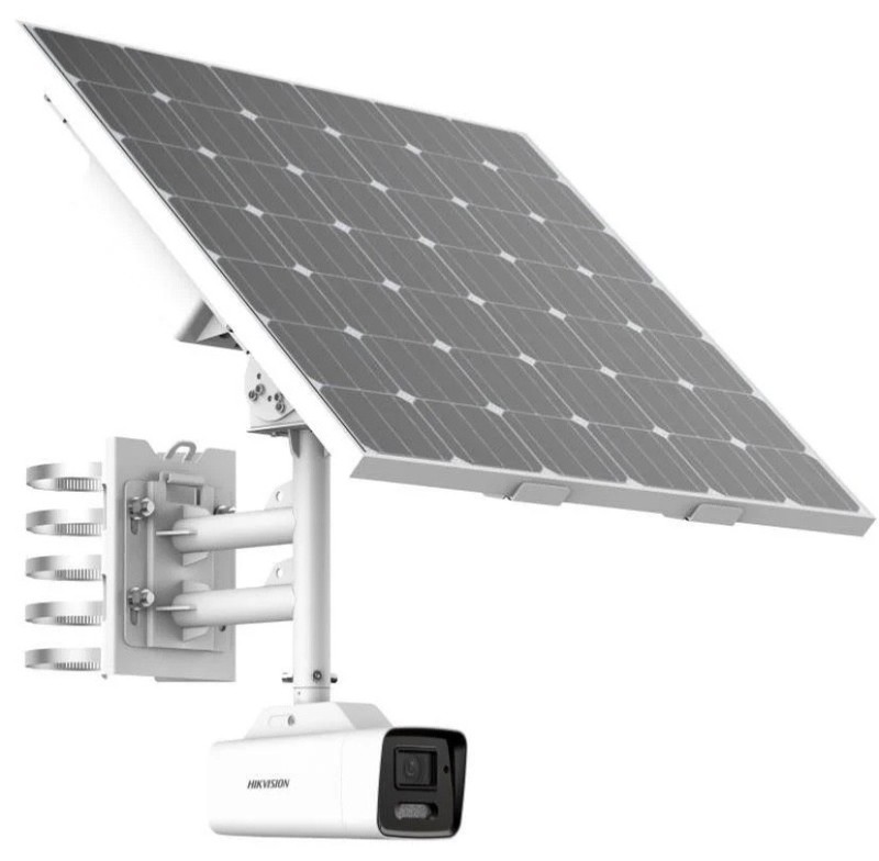 4G outdoor wireless security camera with solar panel gallery