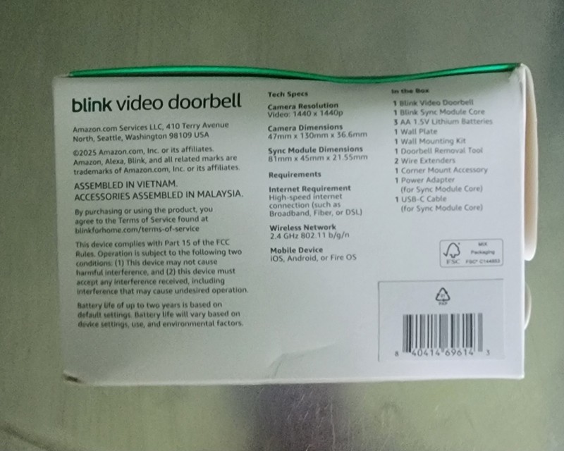 Blink Video Doorbell gallery