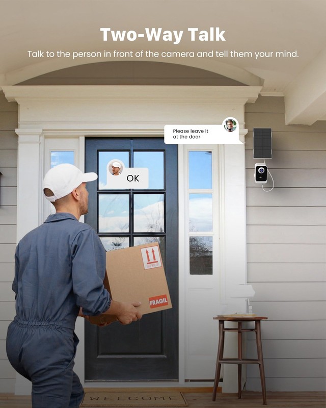 Security Cameras Wireless Outdoor Solar: Battery Power Cameras for Home Secur... gallery