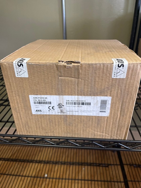 AXIS P3215-VE Network Camera | 0615-001
