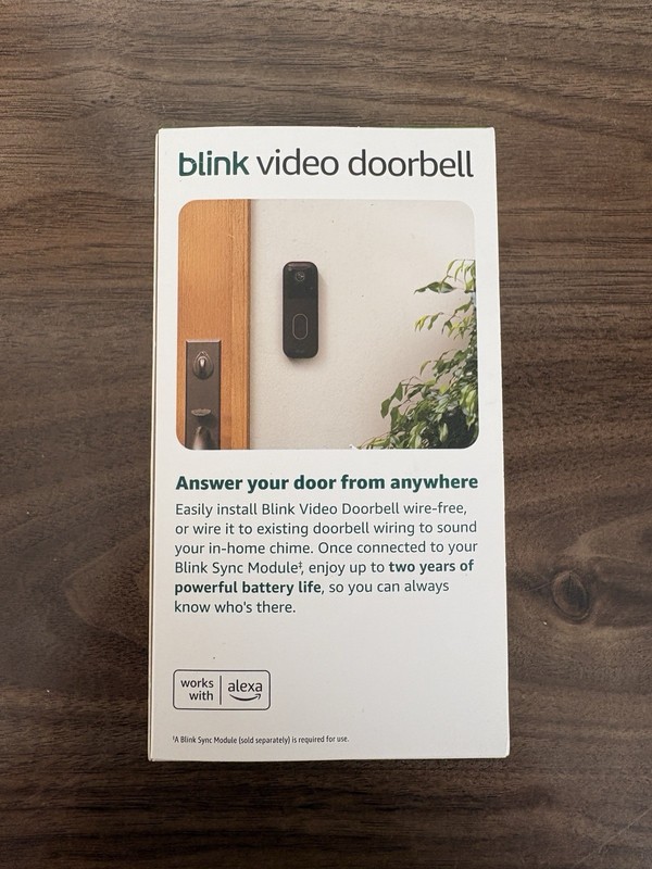 Blink Outdoor 4 Wireless Camera Security System & Blink Video Doorbell BUNDLE gallery