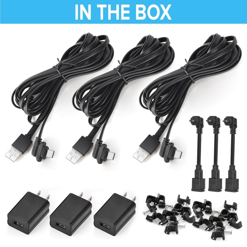 Ultimate 30ft Weatherproof Power Setup for Blink Outdoor Cameras - 3 Pack gallery