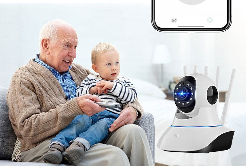 Hd Wireless Ip Camera Cctv 2.4G Wifi Camera Ptz Security Protector Surveillance gallery
