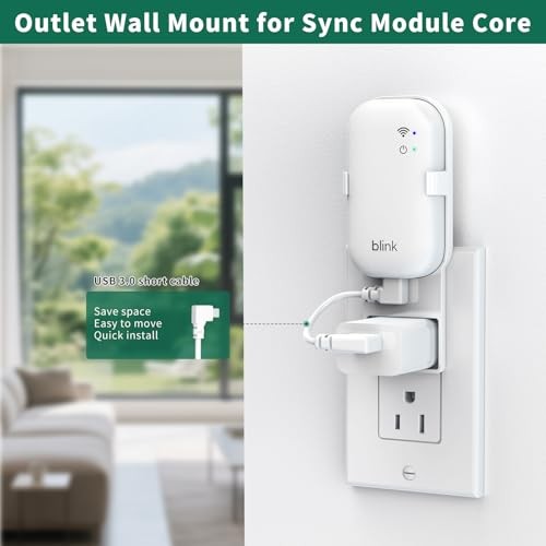 Blink Sync Module Core Mount,Compatible with Sync Module Core,Space White gallery