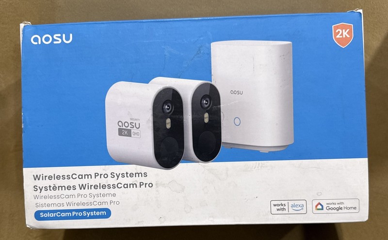 Aosu C6P2AH11 (SolarCam Pro System) WirelessCam Pro System-OPEN BOX!
