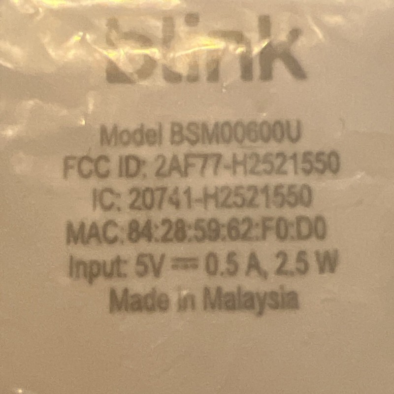 Blink Sync Module Core (Model bsm00600u) for Wireless Security Camera System gallery