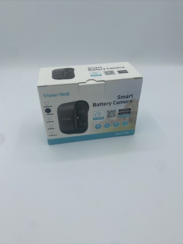 Vision Well Smart Wifi Battery Camera CG6S (Black)
