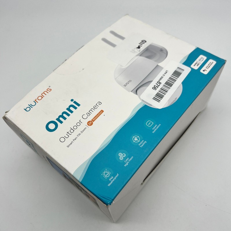 Blurams S20C Omni Outdoor Security Camera 2K WiFi Pan Tilt Weatherproof White