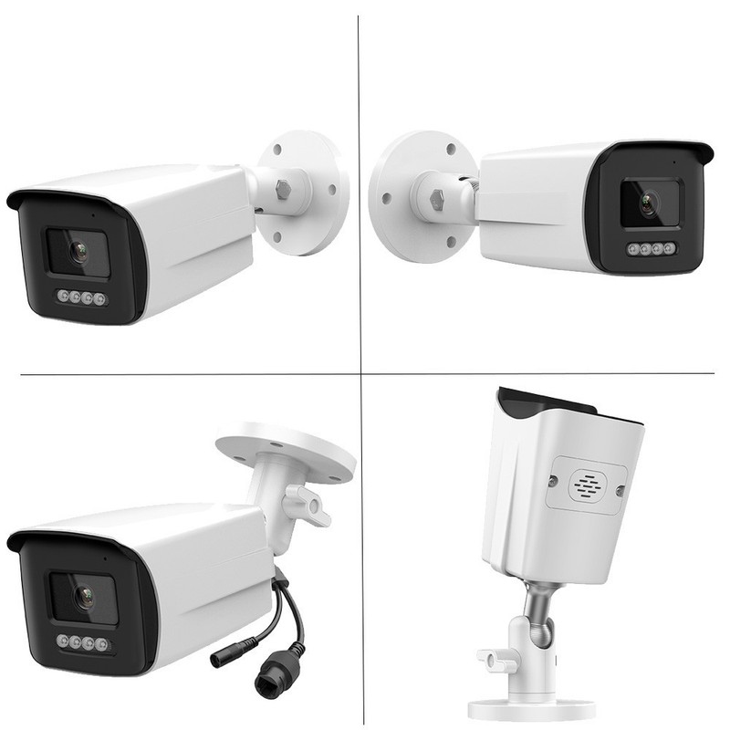 VIKYLIN Bullet POE IR30M 8MP 4K IP Surveillance CAMERA 2-Way Audio Outdoor IP67 gallery