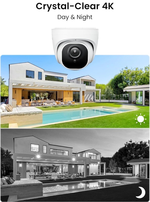 Reolink 4K PoE Security Camera System with Person Vehicle Pet Detection,8CH NVR gallery