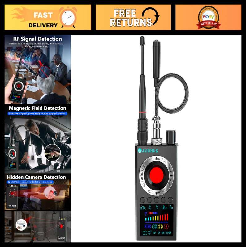 Hidden Camera Detector, Bug & Signal Finder, Spy Camera Locator for Travel & Off