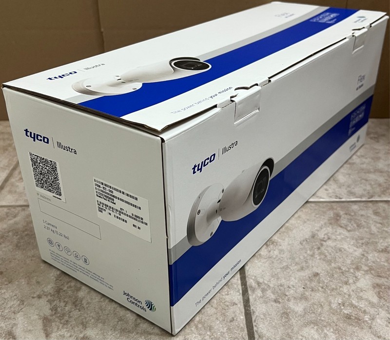 (BRAND NEW) Illustra Flex3 4k Bullet Camera IF08-B22-OI03 - White gallery