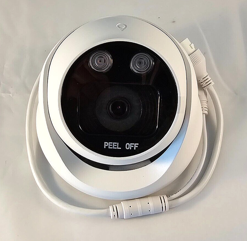 ClareVision 4MP IP Turret Camera, 3.6 mm Lens – CLR-V100-4T36W / White (New)
