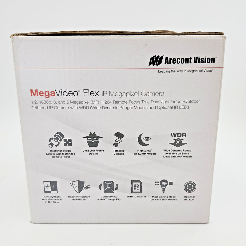 Arecont Vision MegaVideo Flex AV2196DN-NL 1080p WDR IP Camera - New Open Box gallery