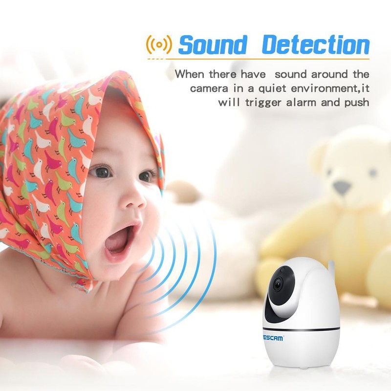 Motion Detection Alarm 1080P Pan/Tilt 2-Way Talk Smart WiFi IR indoor IP Camera gallery