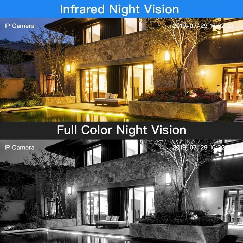 Camara De Seguridad 1080P HD Inalambrica Para Exterior WIFI 360° PTZ Con Audio gallery