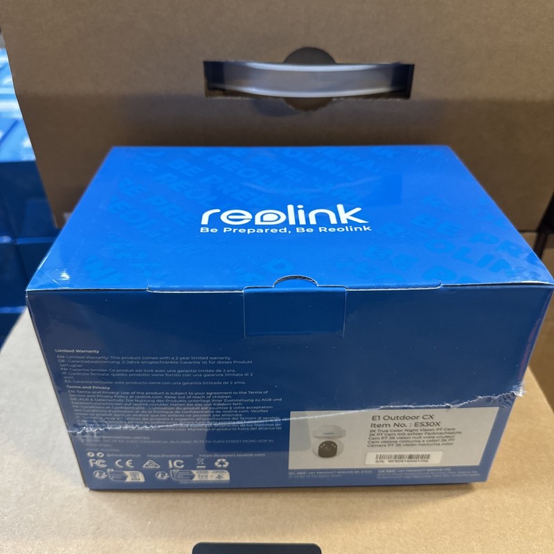 Reolink E1 Outdoor SE PoE 4K 8MP Auto-Tracking PoE Security Camera 360° Coverage
