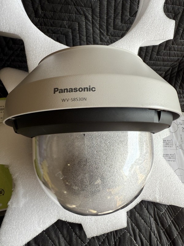Panasonic WV-S8530N IP Network Wired Dome Security Camera Color White/Black gallery