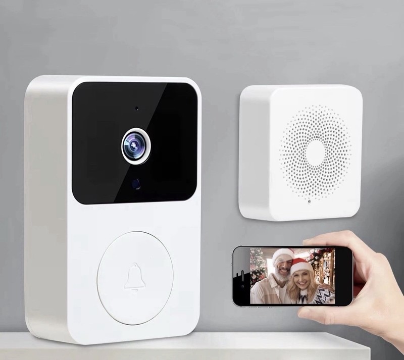 Wireless Video Doorbell Camera WiFi Smart Home Security 2-Way Audio Night Vision