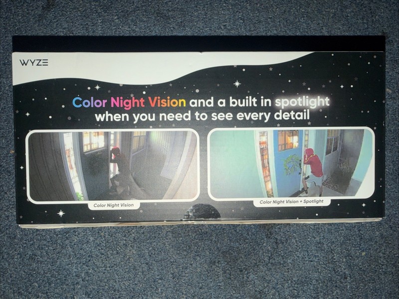 Wyze Battery Cam Pro 2K Color Night Vision/Radar Detection 2 Pack WYZECOP-RB2PK gallery