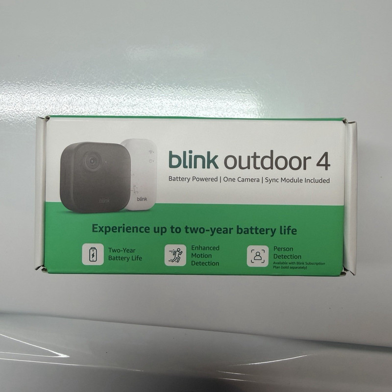 Blink Outdoor 4 Battery Wireless Wi-Fi 1080p Outdoor Camera w/ Sync Module (1)