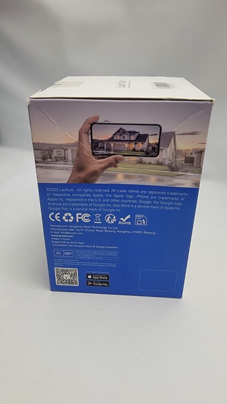 Arenti GO2T 2K 3MP UHD PTZ Outdoor Solar Secuirty Camera, Battery, 360° Pan Tilt gallery