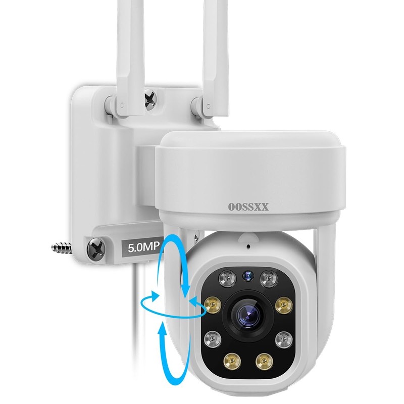Extend Wireless PTZ Camera WiFi 5.0MP Dome IP Camera for Home Surveuillance S…