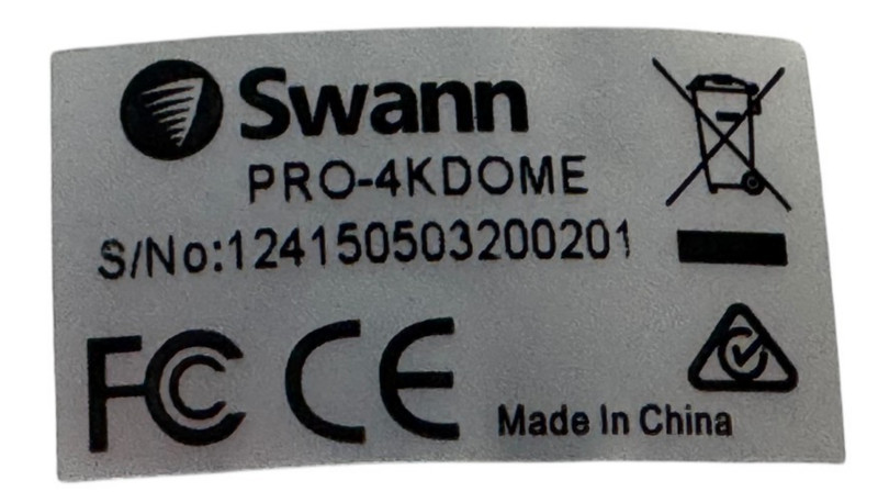 ✅Swann 4K Indoor/Outdoor Thermal Sensing Dome Security Camera PIR PRO-4KDOME ✅ gallery