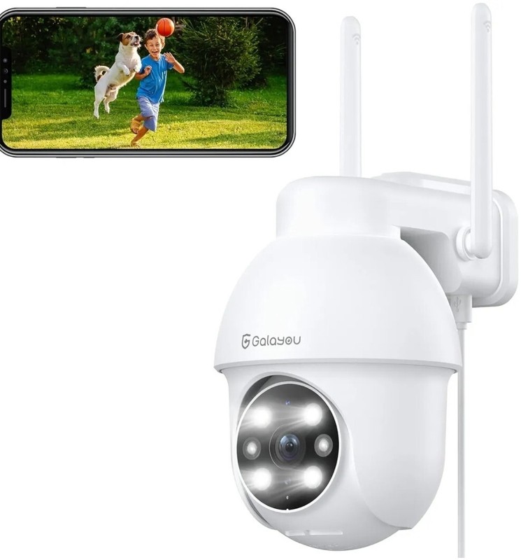 Galayou Security Camera Wireless Outdoor Surveillance Camera 2K/3 Megapixels JPN