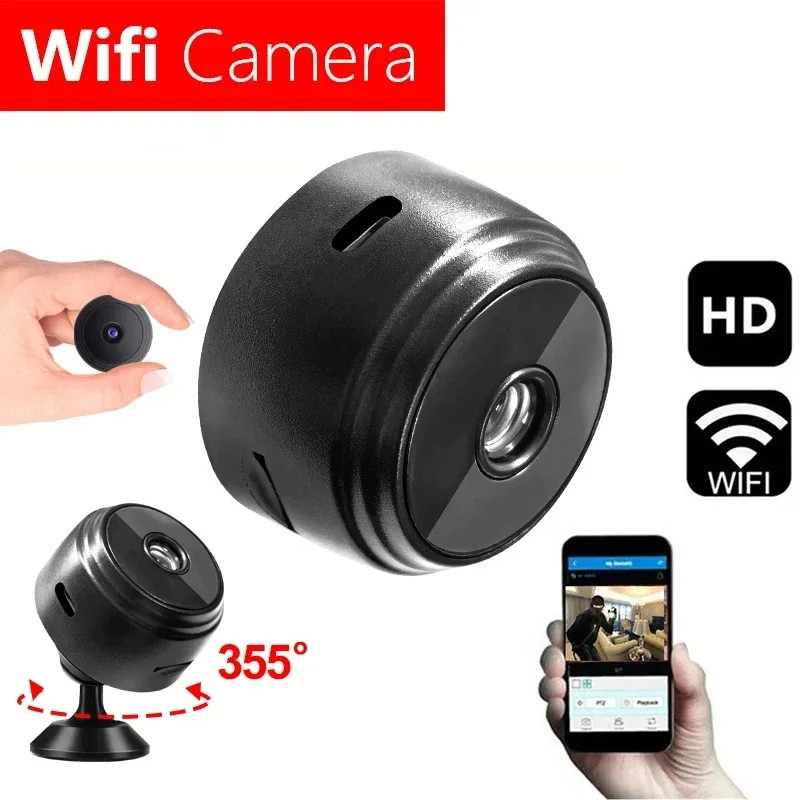 Mini Wireless Record Camera WiFi IP Home Security DVR Night Vision HD USB 1080P