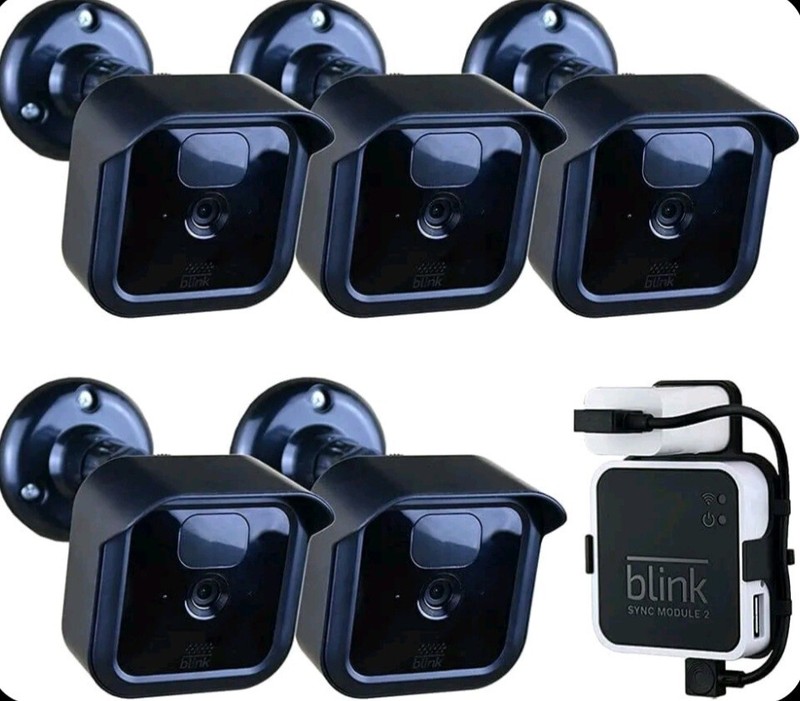 Blink Outdoor & indoor (3rd Generation) Security Camera 10 Camera Kit w/ mounts gallery