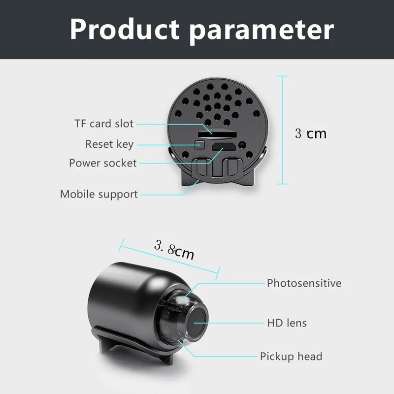 Mini portable WiFi Camera Live Feed gallery