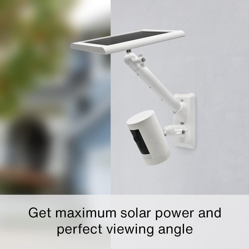 2-in-1 Wall Mount for Ring, Arlo, and Cameras & Solar Panels with 1/4"-20 Scr... gallery