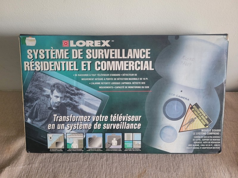 LOREX HOME AND OFFICE OBSERVATION SYSTEM SG6880