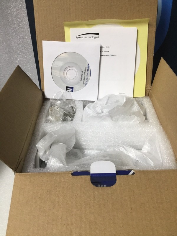 SPECO O2VLB7 Security IP Color Camera W/ 2MP 1080p 2.8mm 18IR TDN 12VDC PoE NEW! gallery