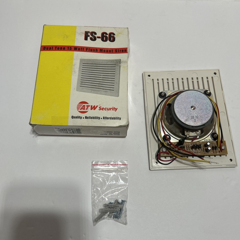 MASCON, INC. (ATW) FS66 Flush mount Dual Tone Siren (100db) gallery