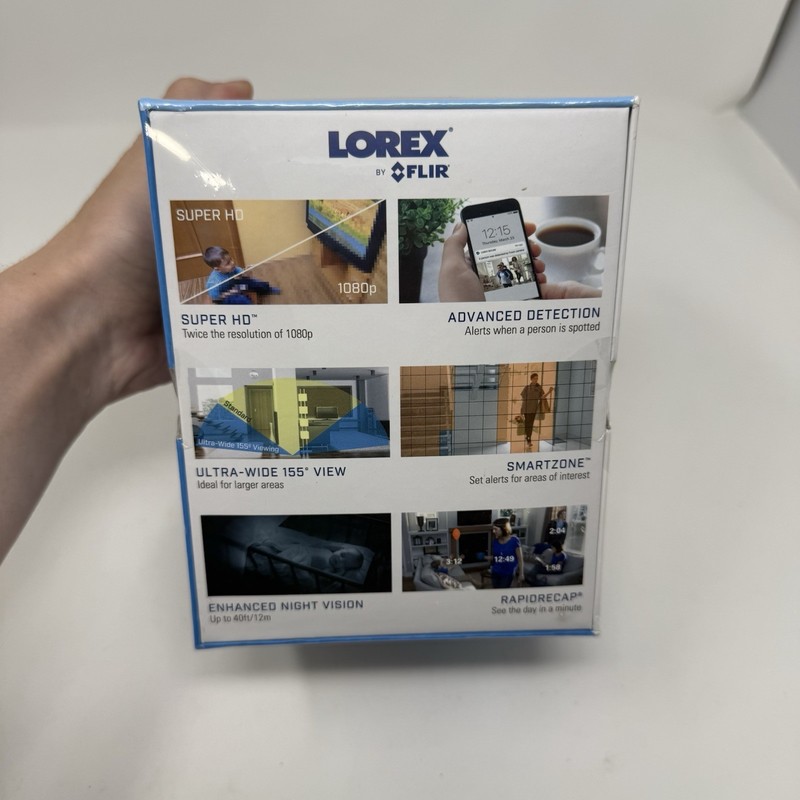Lorex Wi-Fi Home Security Camera with 2K Super HD Resolution gallery