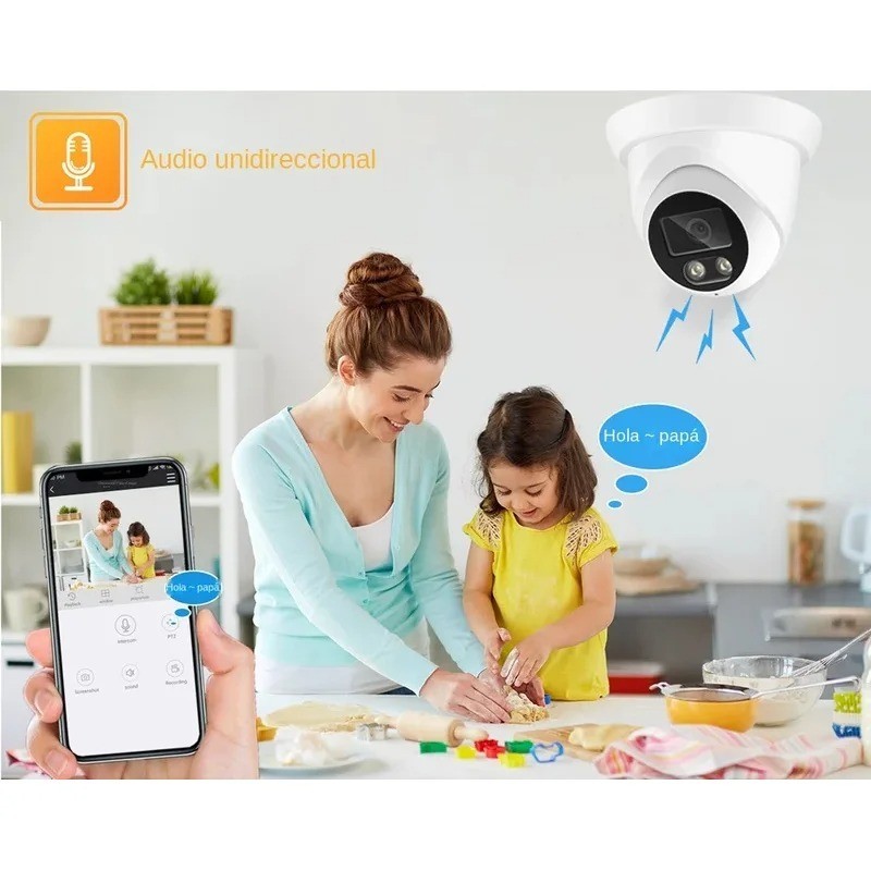 8MP 4K POE IP Security Camera AI Night Vision Outdoor CCTV Waterproof gallery