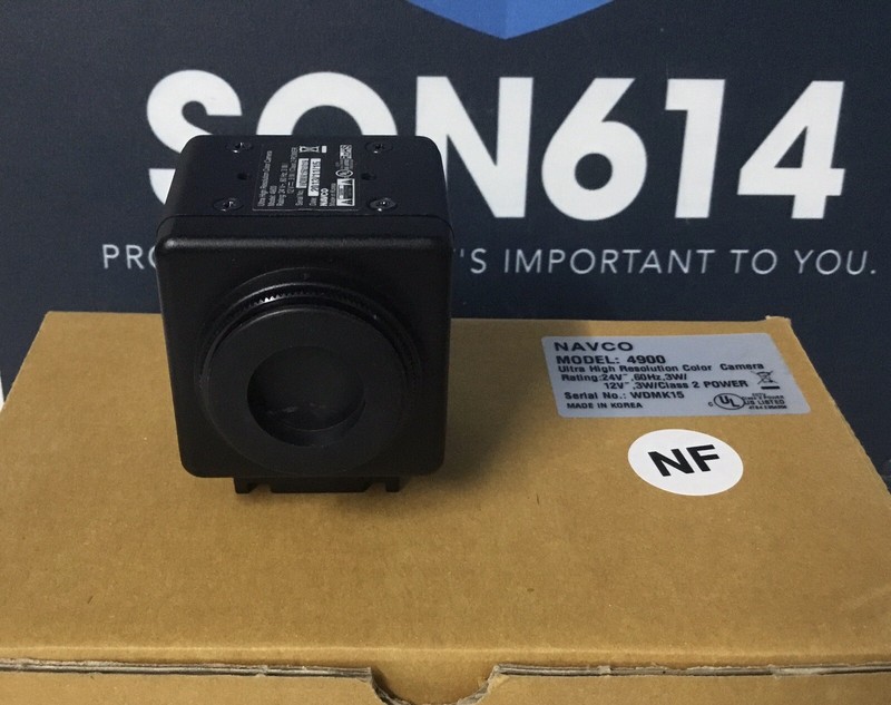 NAVCO 4900 Security Color Camera W/ Ultra High Resolution 3.5-8mm Wall Mount NEW gallery