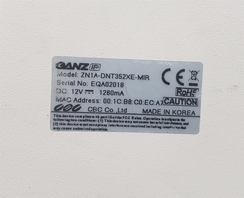 Ganz Indoor Outdoor Dome PTZ Security Surveillance CCTV Camera Lot of 9 gallery