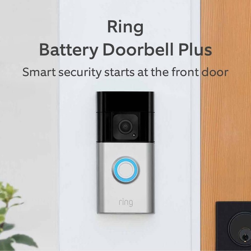 Ring Battery Doorbell Plus - Smart Wireless HD Video, 2-Way Talk, Motion Alerts gallery
